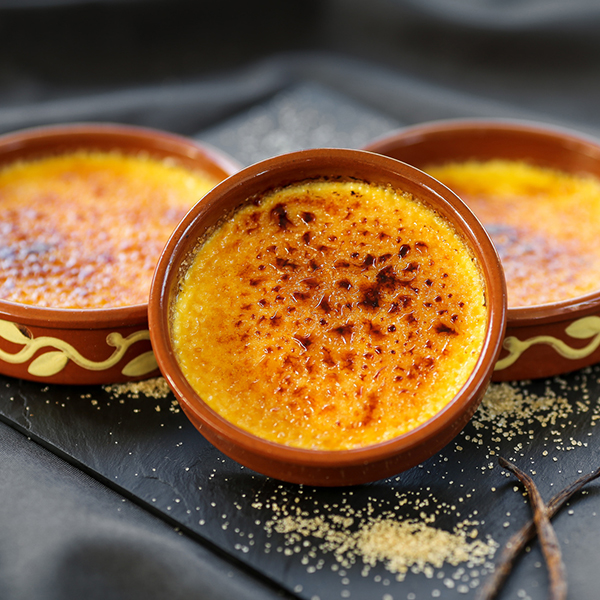 Crème brûlée à la cassonade