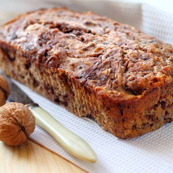 Gâteau aux dattes et aux noix