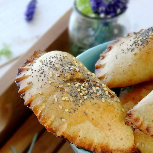 Chaussons sucrés au fenouil confit