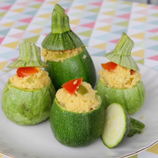 Courgettes farcies