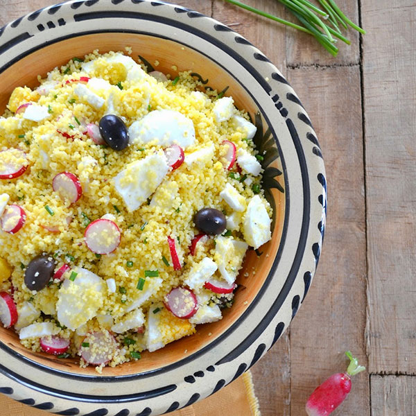 Taboulé de couscous maïs-riz