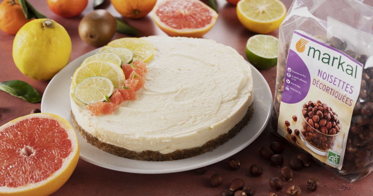 Cheesecake aux agrumes