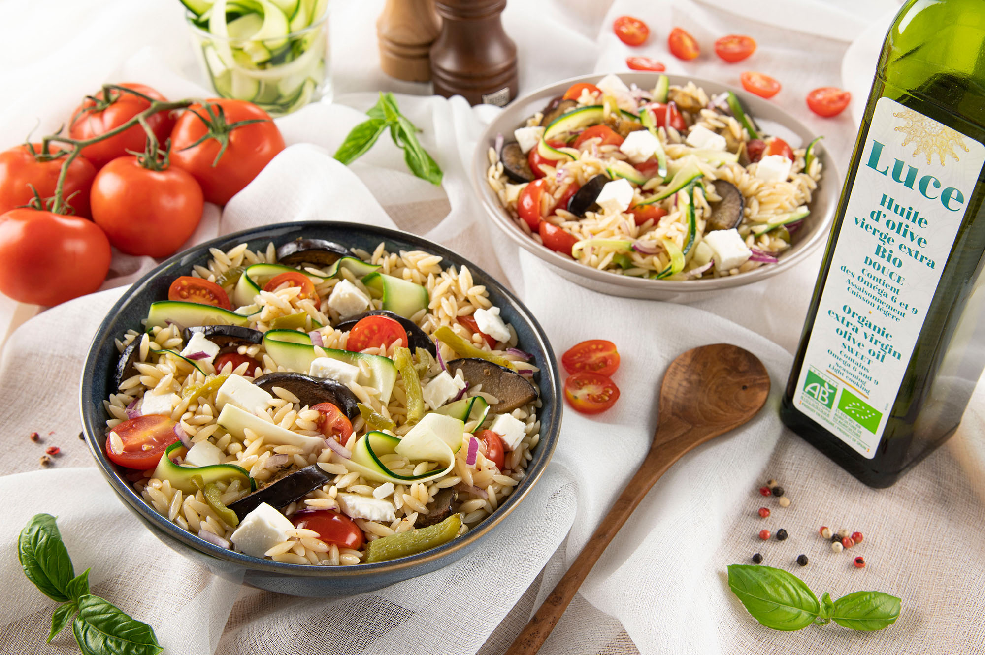 Salade estivale d'orzo