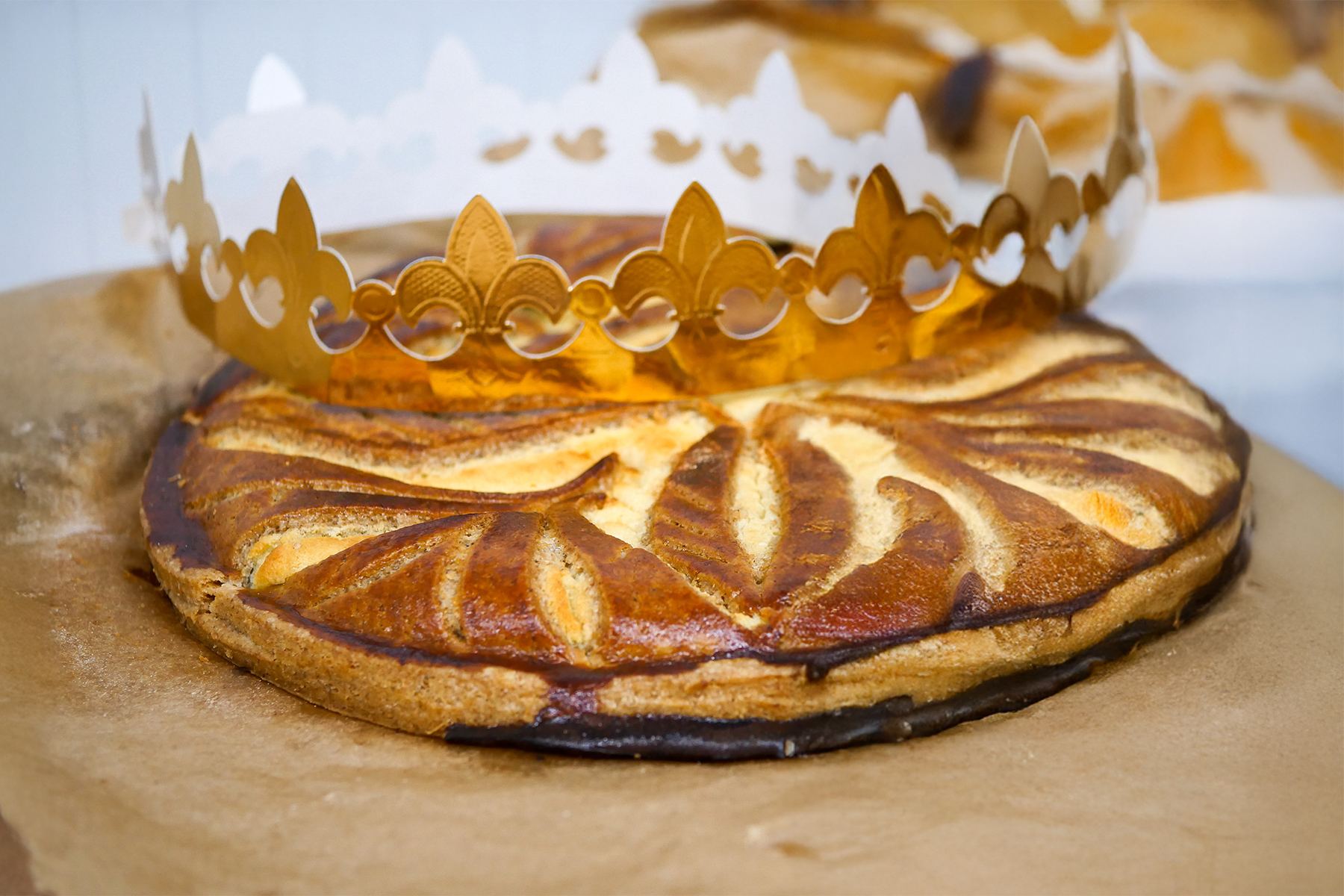 Galette des rois à la frangipane