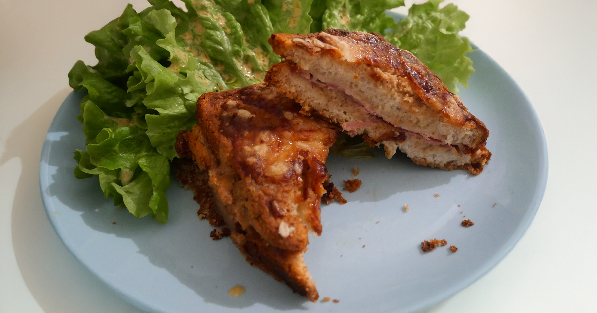 Croque monsieur à la béchamel