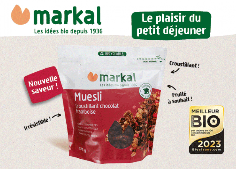 Markal et Luce élus Meilleurs Produits Bio 2023