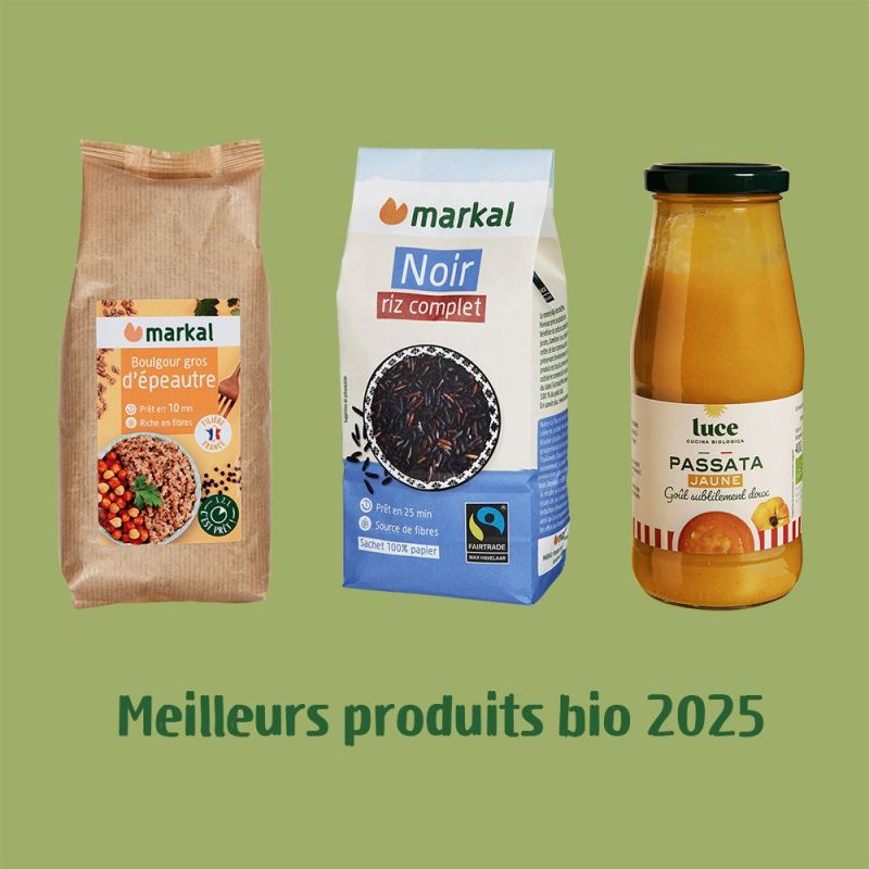 Markal et Luce meilleurs produits bio 2025