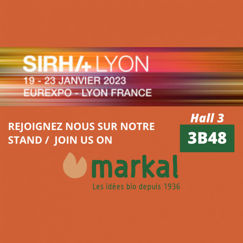 Markal exposera au SIRAH - stand 3B48